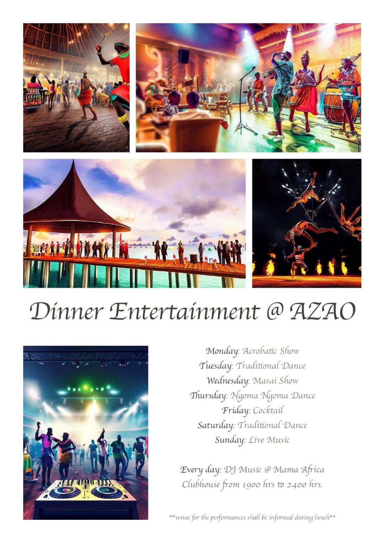 Azao Resort&Spa Pongwe Kültér fotó